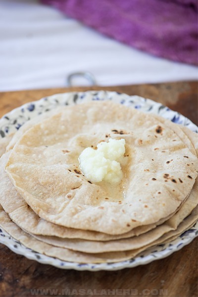 Indian Roti Flatbread Recipe