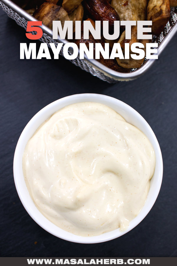 How to make Mayonnaise in 5 Minutes cover image