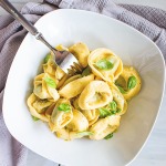 lemon olive oil flavored tortellini