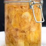pickled ginger prepared from scratch