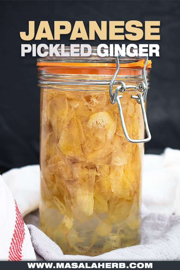 Japanese Pickled Ginger for Sushi cover picture