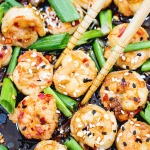 asian stir fry shrimp dish