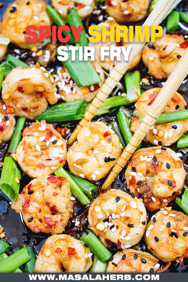 Spicy Shrimp Stir Fry Recipe cover picture
