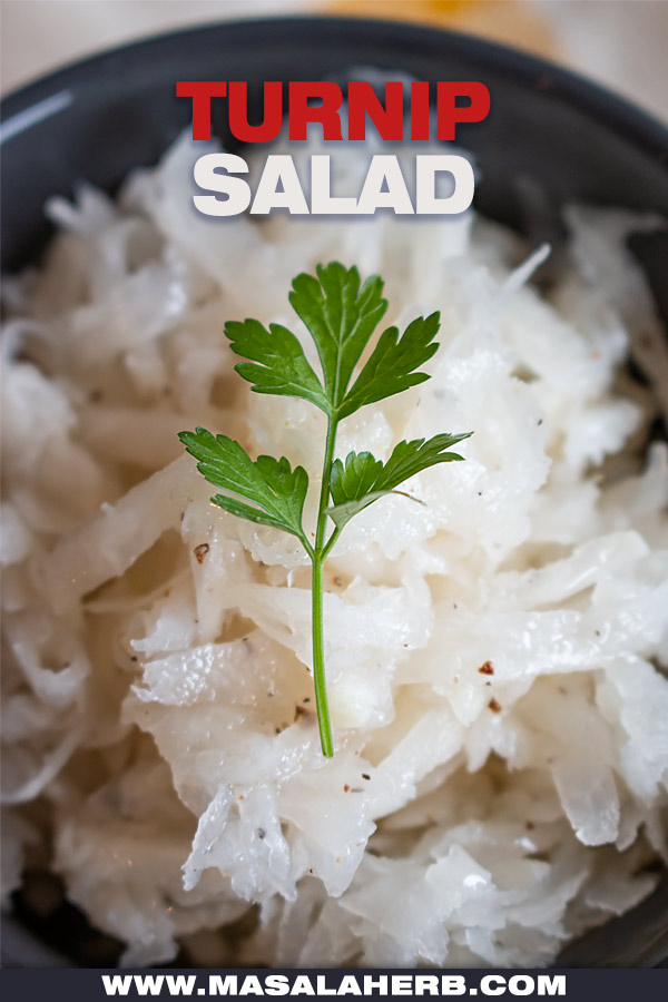 Simple Turnip Salad Recipe cover picture