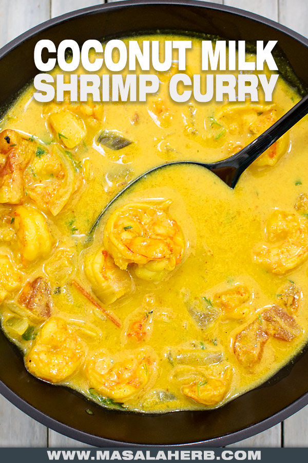 Coconut Milk Shrimp Curry Recipe cover picture