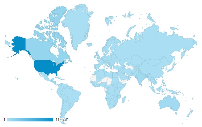 Masala Herb User Map Stats october 2021