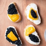 ways to serve your vegan vaviar bites