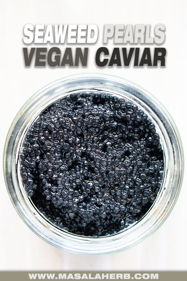 Seaweed Pearls Vegan Caviar cover picture