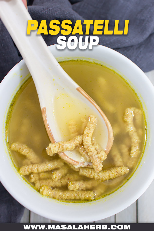 Italian Passatelli Soup Recipe cover picture