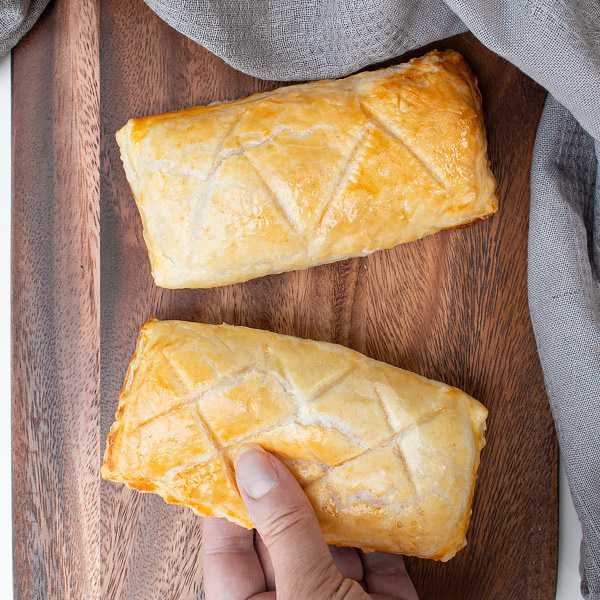 Ham-And-Cheese Puff Pastries Recipe