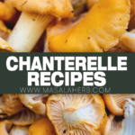 chanterelle recipes pin image