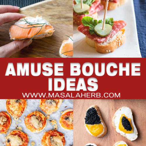 Amuse Bouche Recipes pin picture