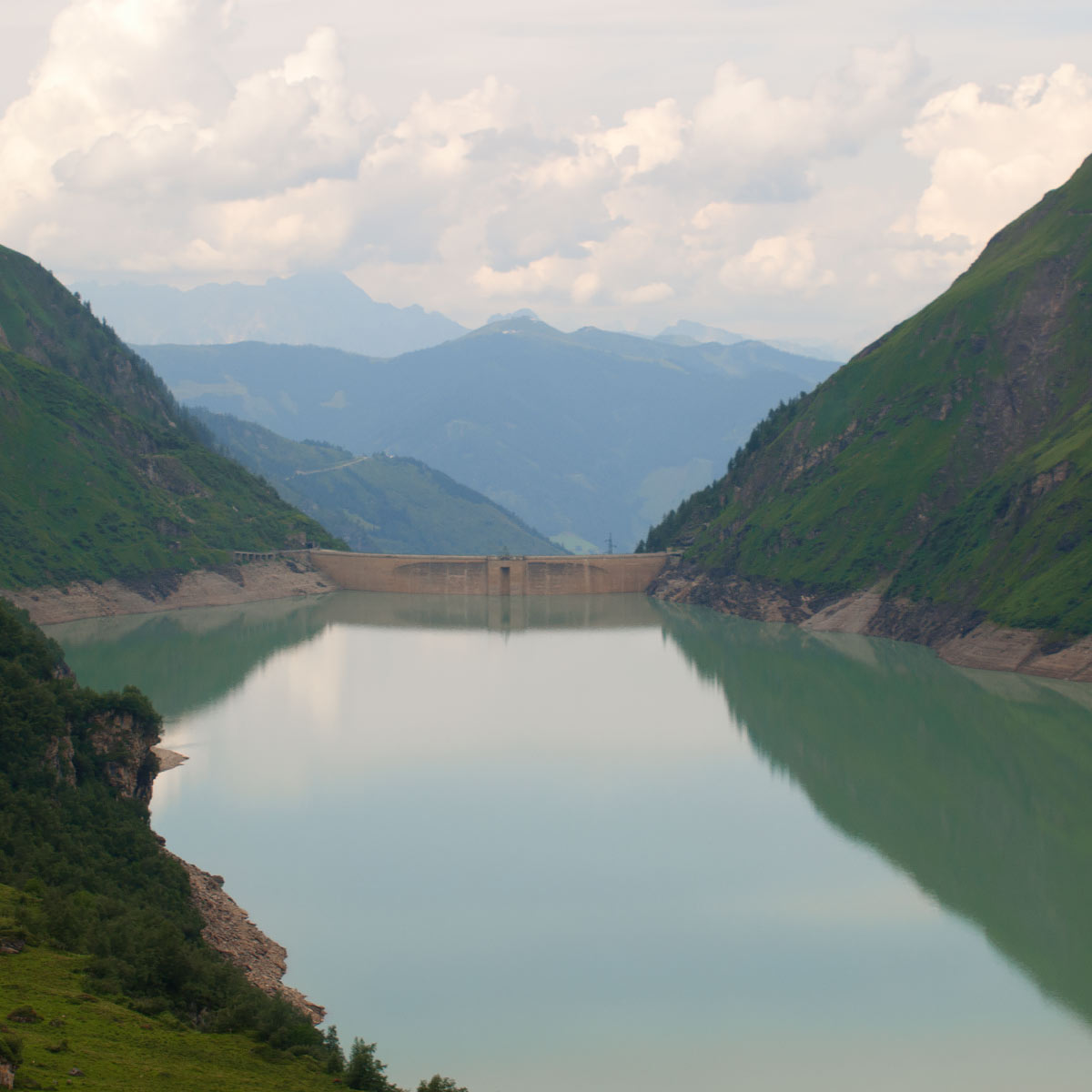 High Altitude reservoire Kaprun