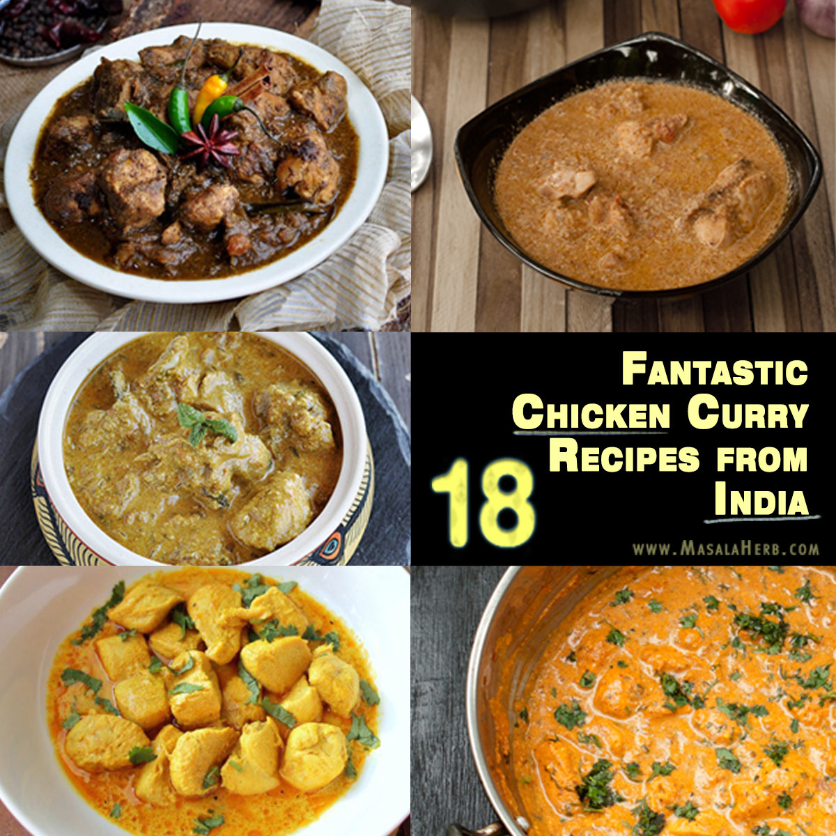 Indian Chicken Curry pin