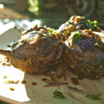 Indian Spiced Stuffed Eggplant