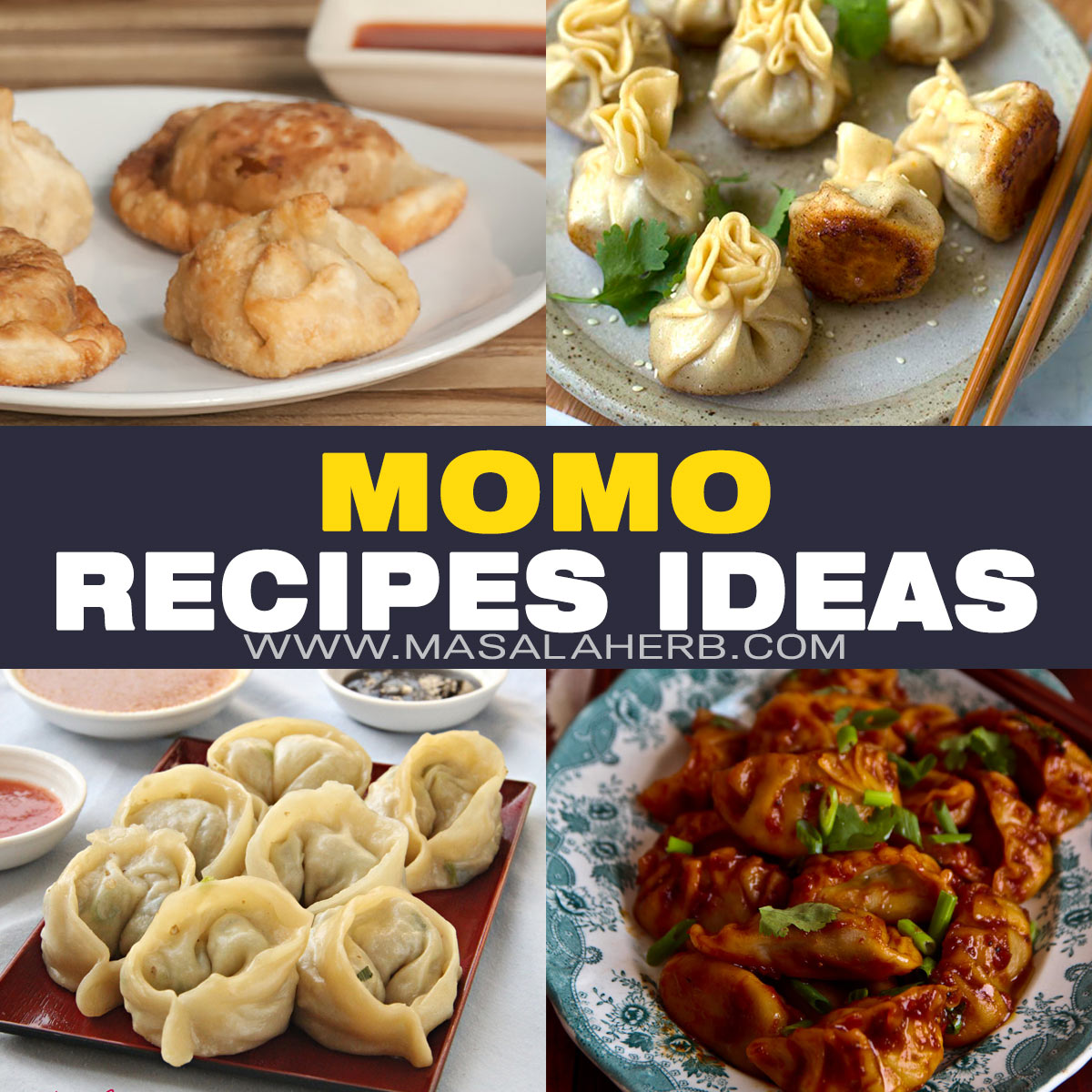 Momo Recipes pin