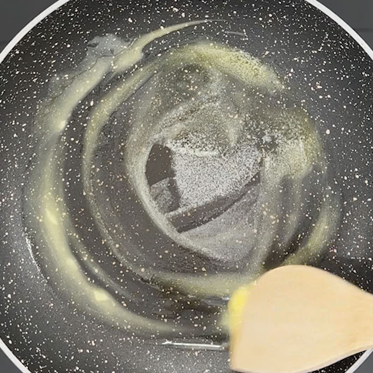 melt butter in the skillet