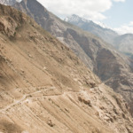 roads in kinnaur district Indian himalayas