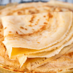 homemade french crepes