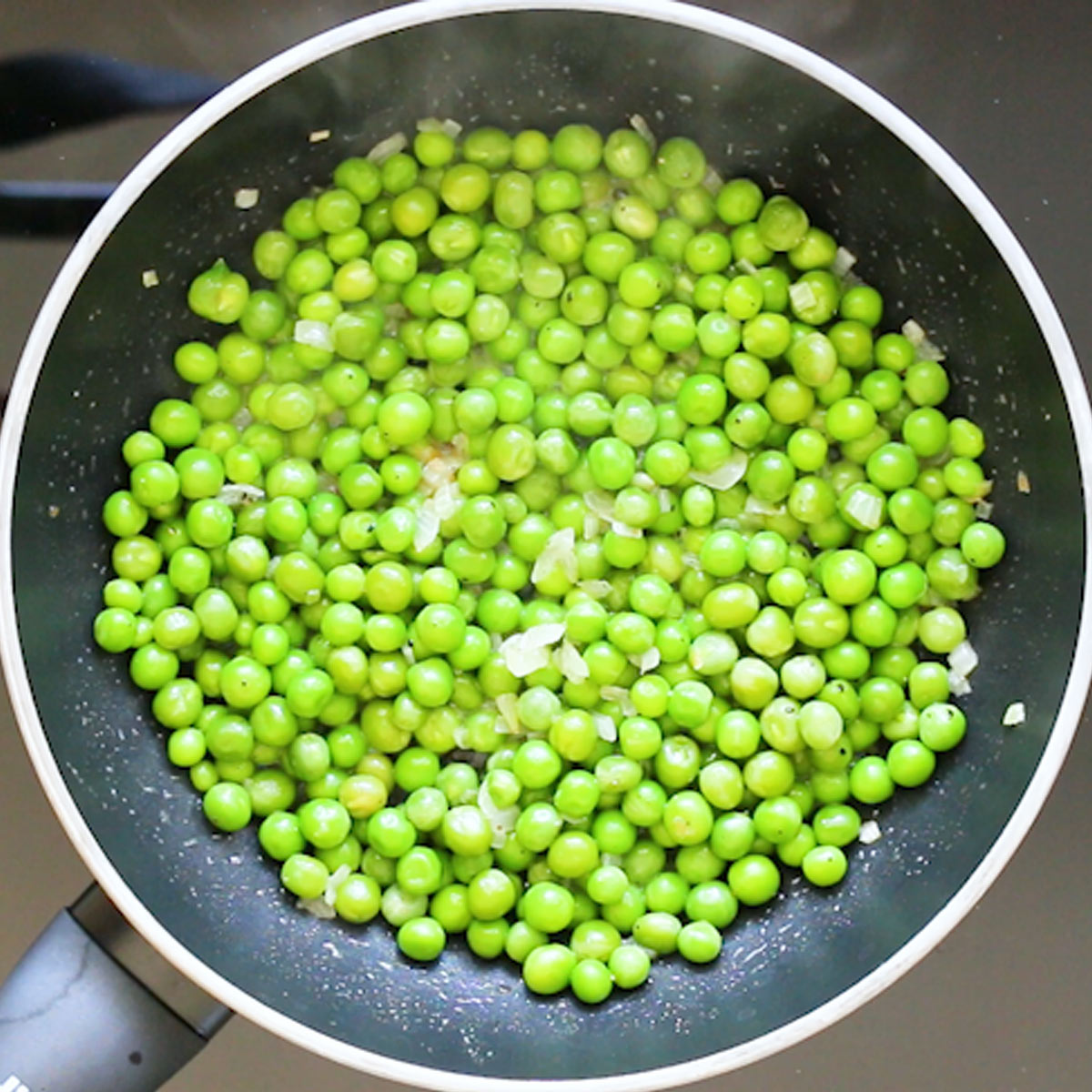 cooking green peas