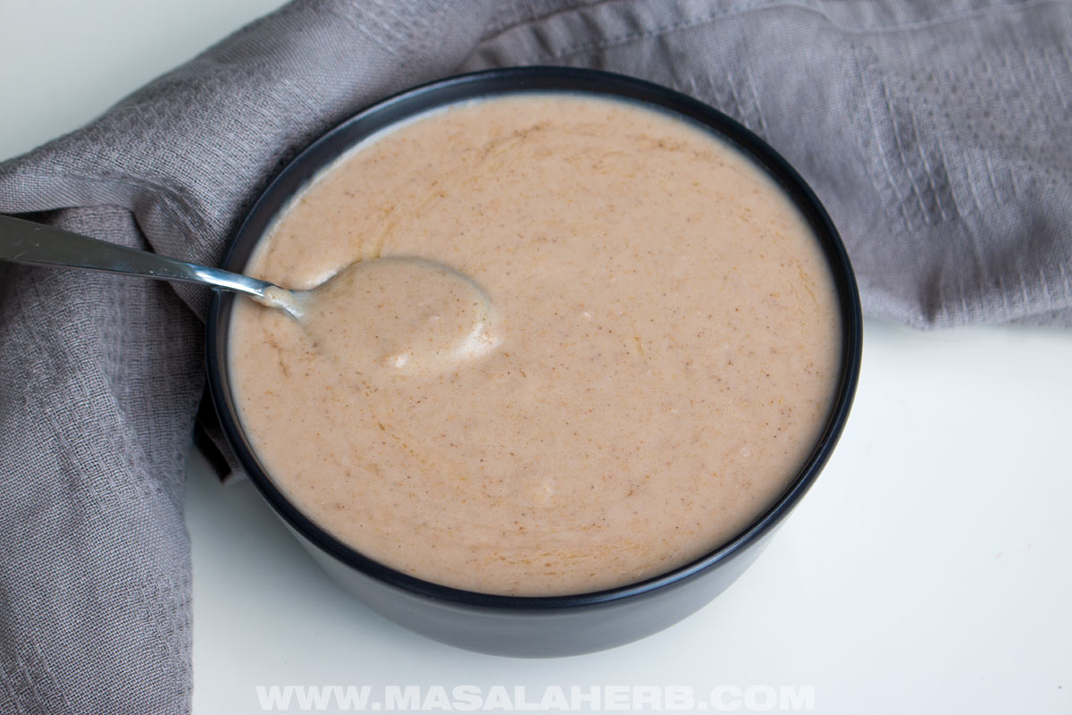 tsampa porridge with butter