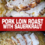 Pork Loin Roast with Sauerkraut Recipe pin picture