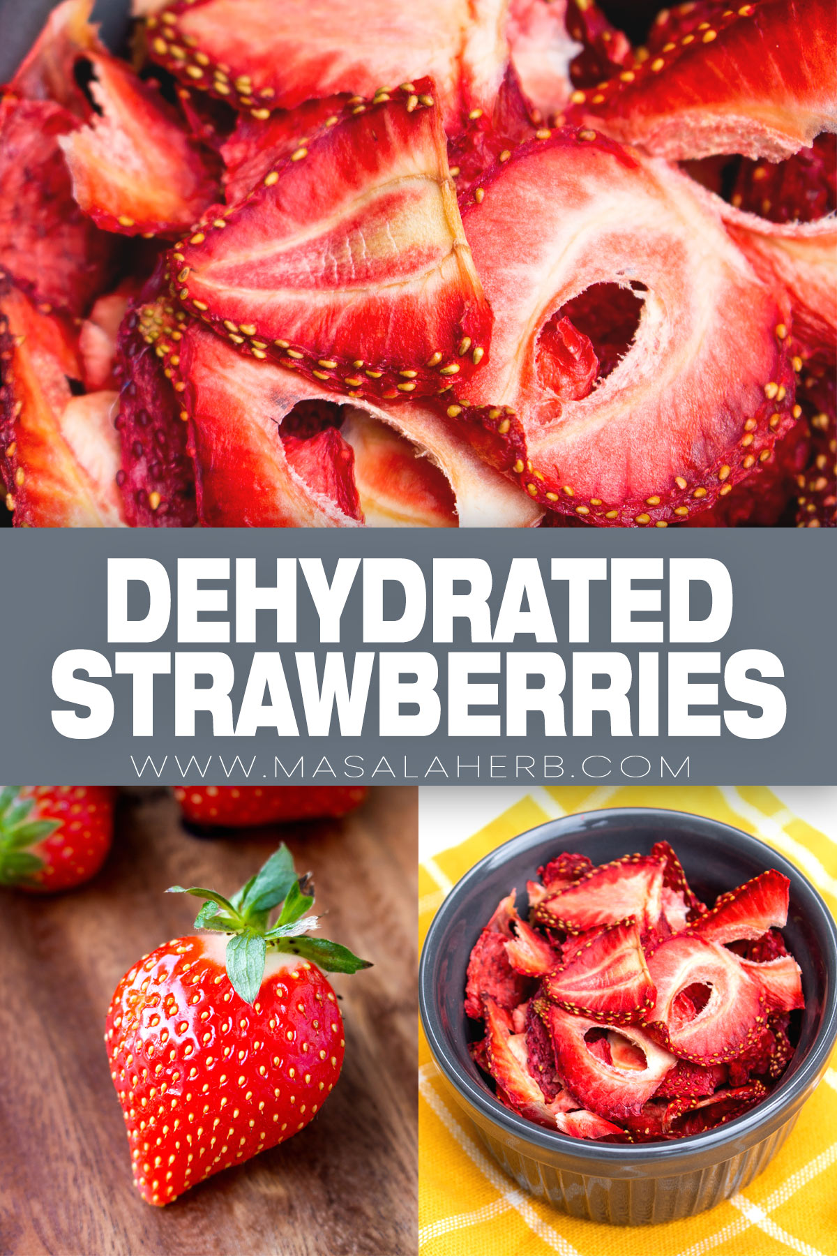 Dehydrated Strawberries pin picture