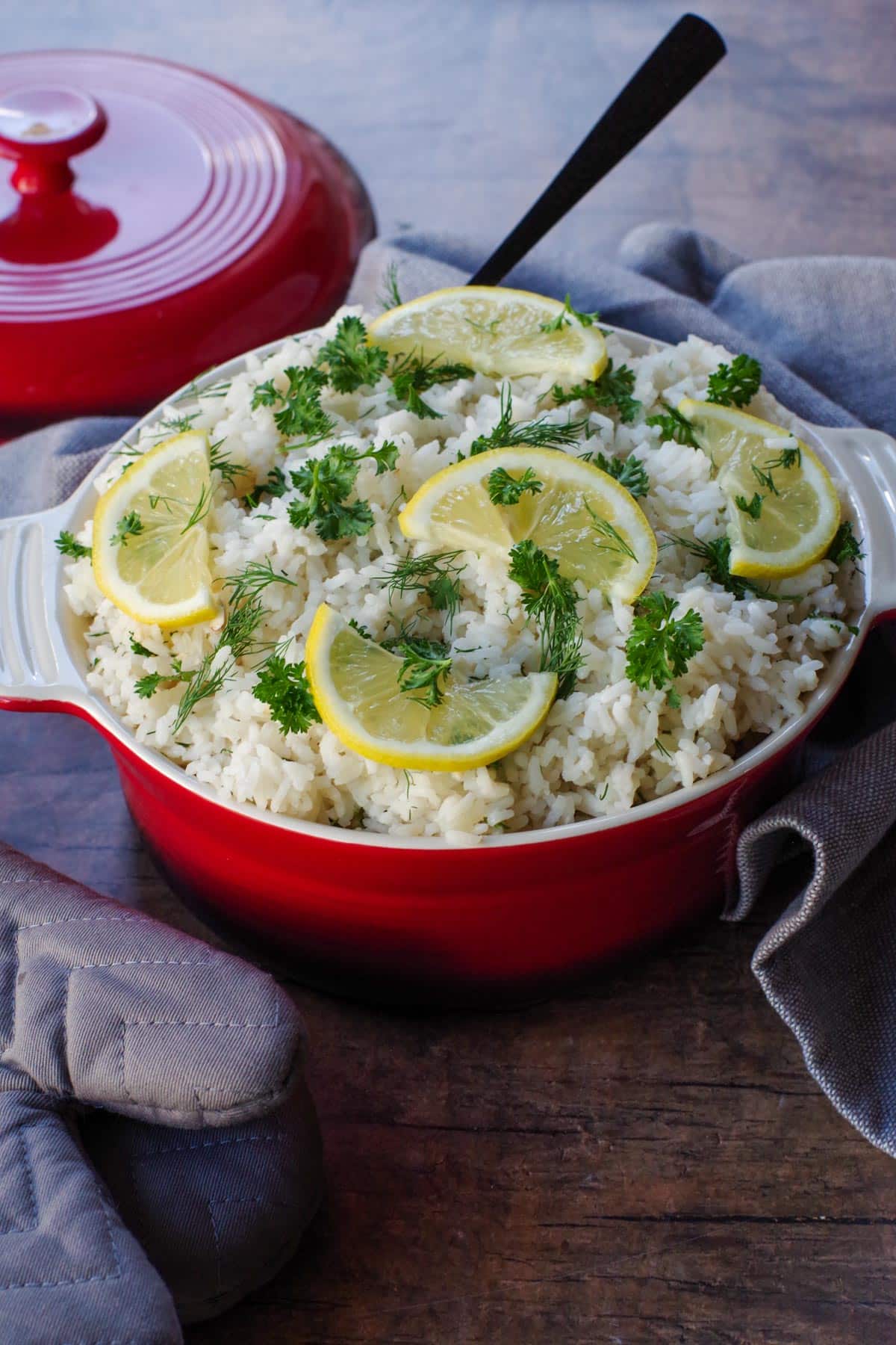 Greek Rice with Lemon