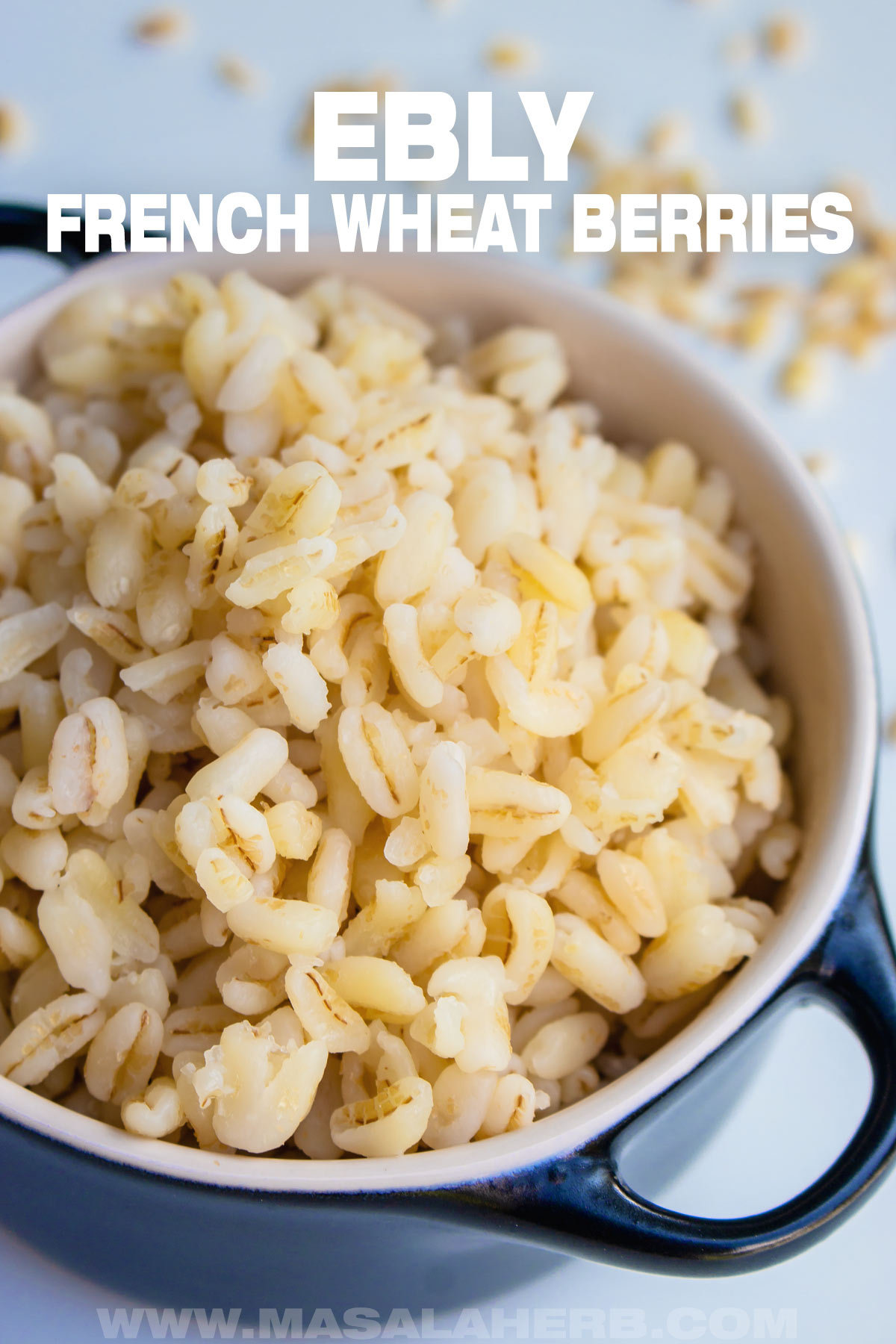 Ebly - How to cook Instant French Wheat Berries pin picture