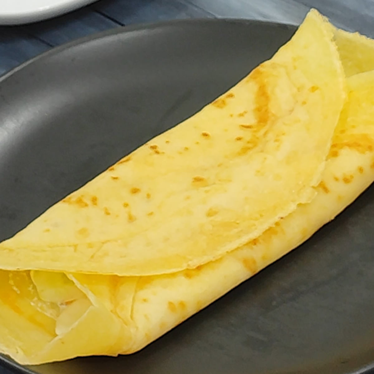 folded crepes with filling