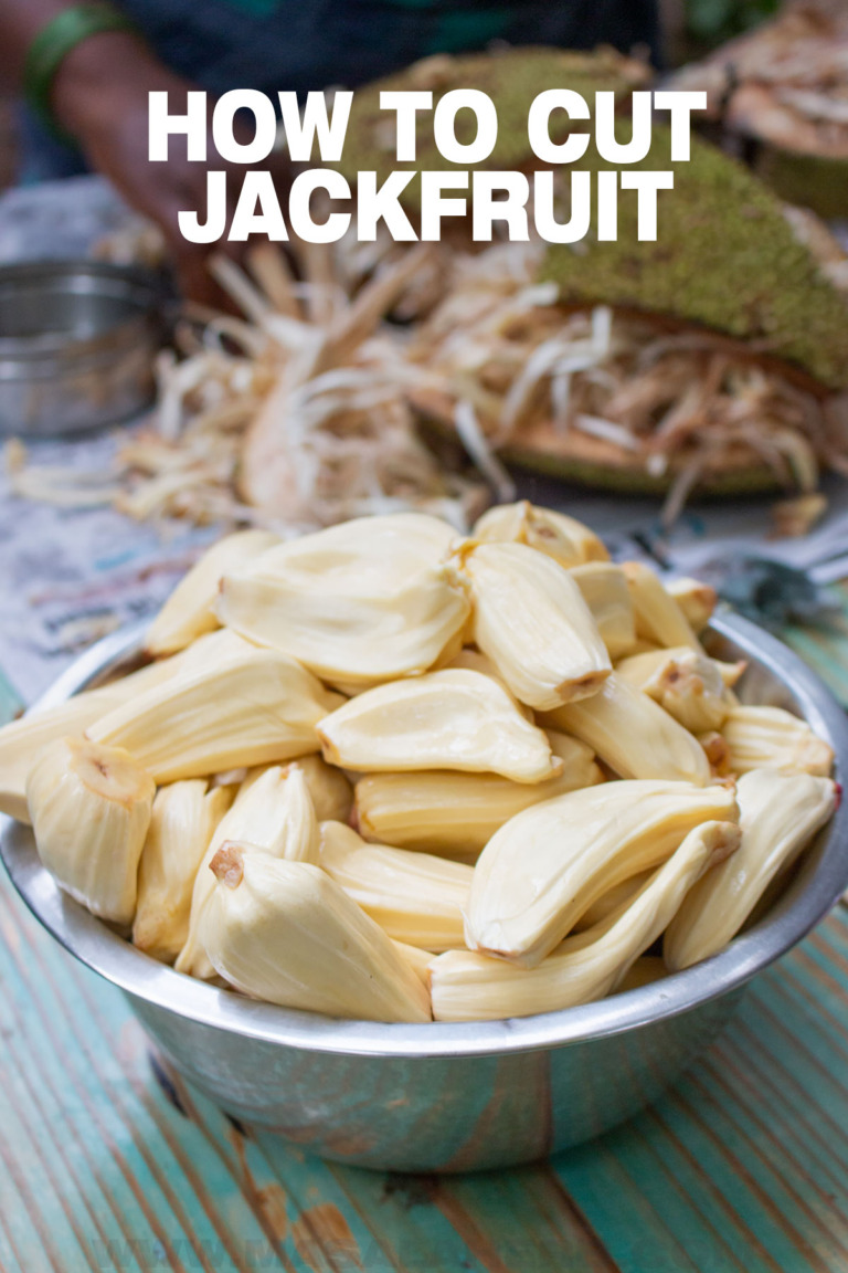 How to cut Jackfruit + Tips + Video