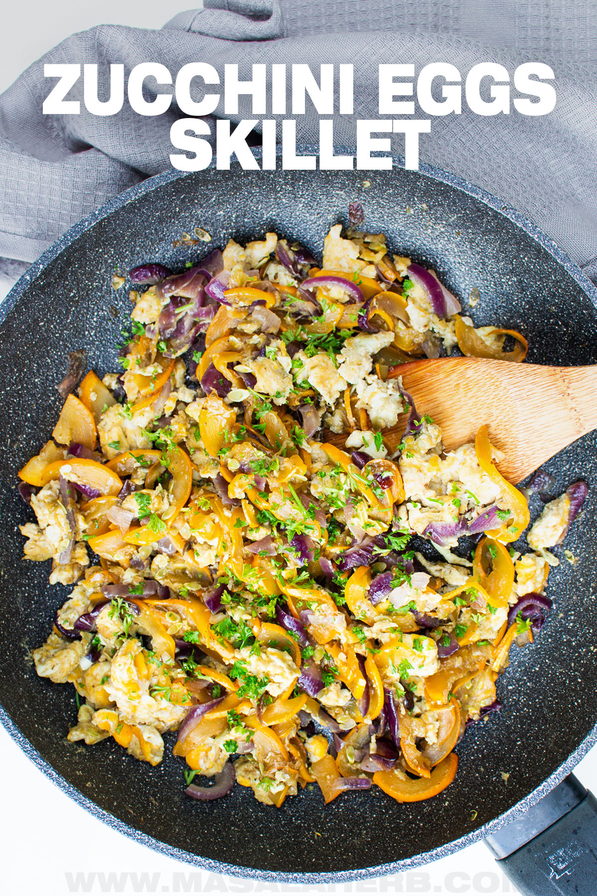 Zucchini and Eggs Skillet Recipe cover image