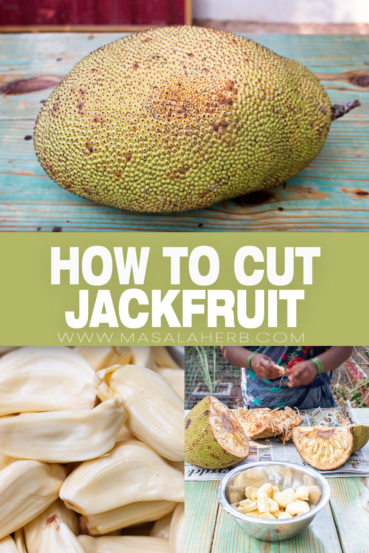 How to cut Jackfruit pin picture