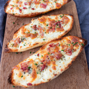 making french bread pizza