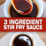 3 Ingredient Stir Fry Sauce Recipe pin image