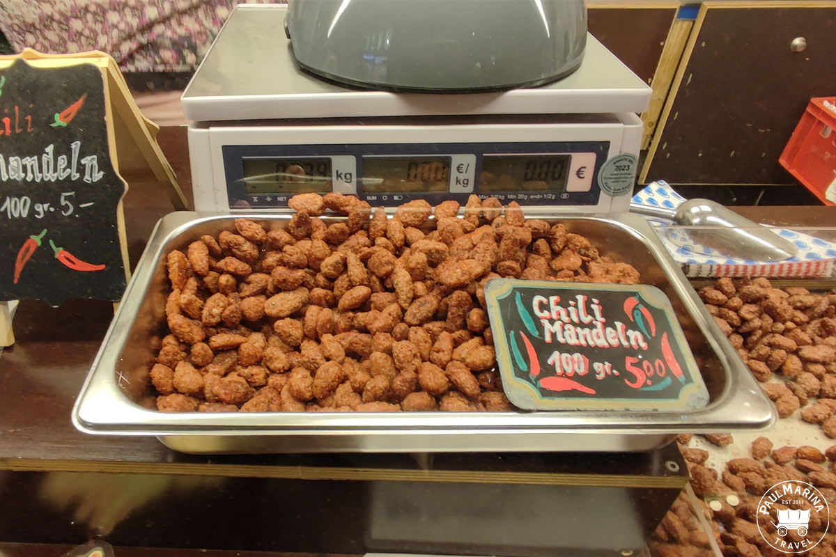 Roasted German Almonds with chili flavor