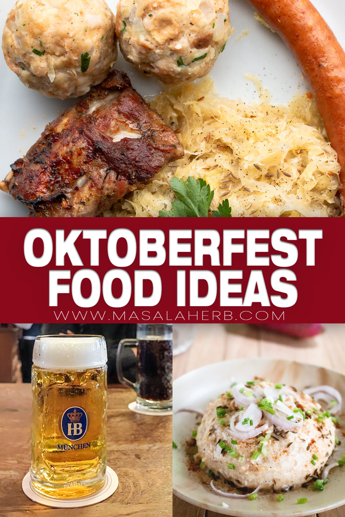+30 Authentic Oktoberfest Food Ideas to Turbocharge your Party pin image
