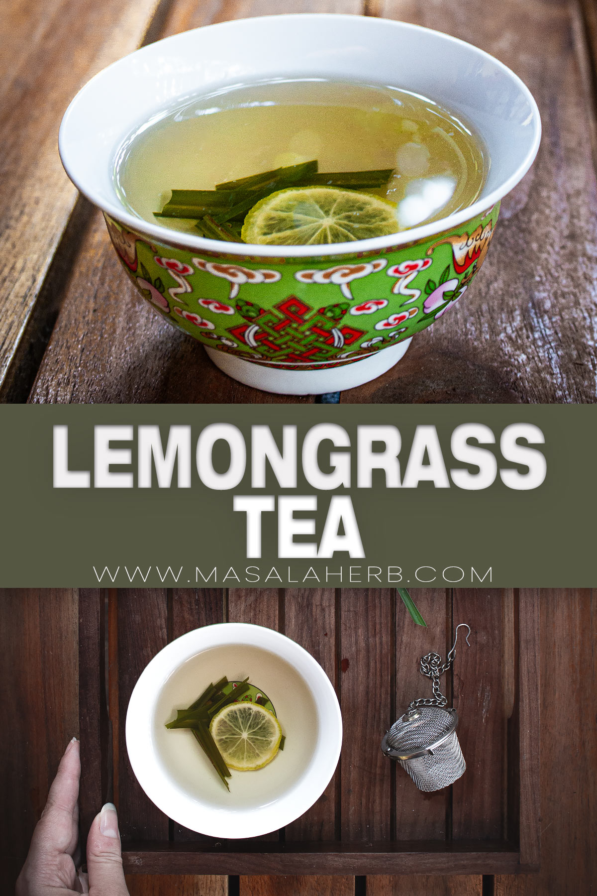 Lemongrass Tea Recipe with Fresh Leaves cover picture