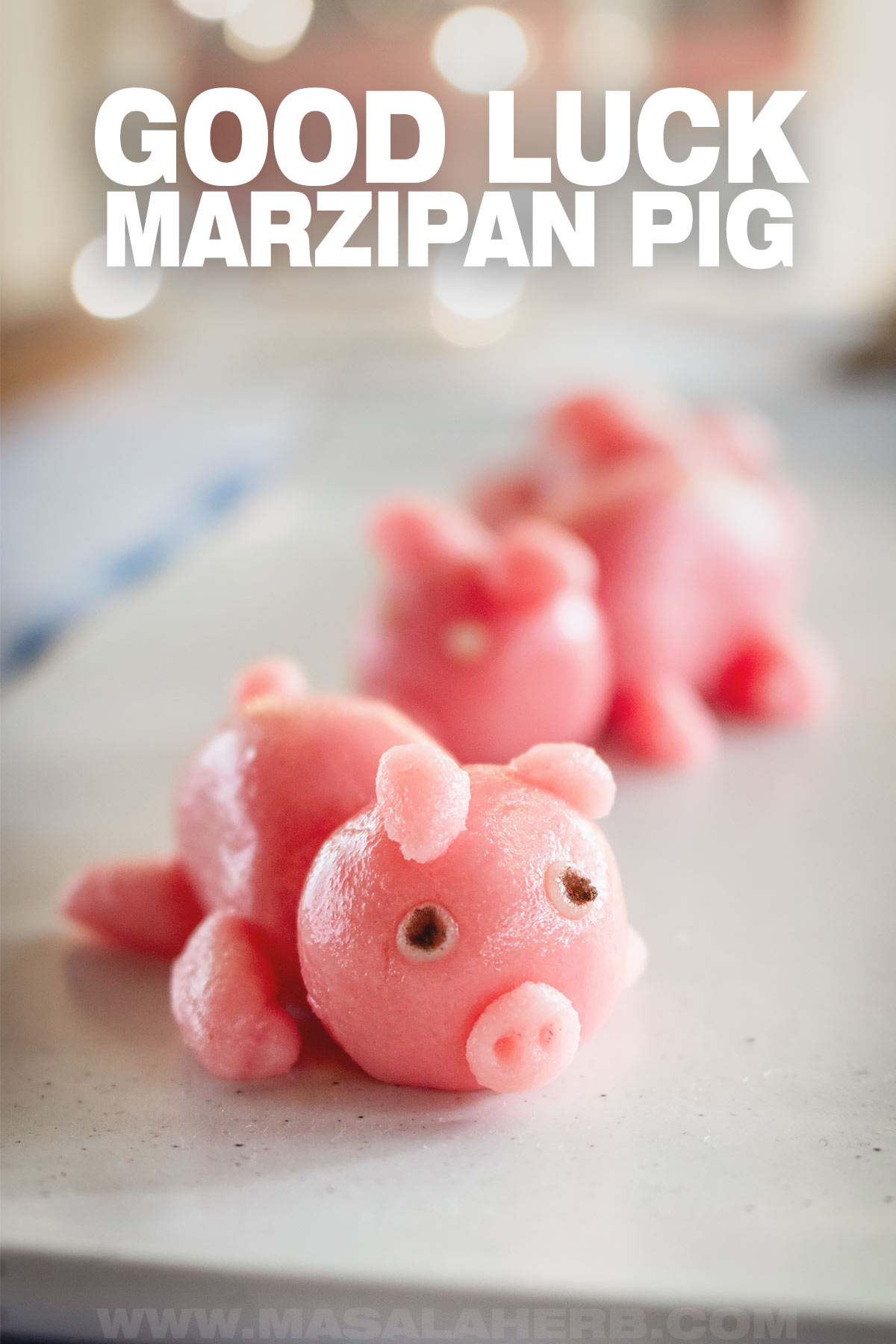 German Marzipan Pigs Candy Recipe cover image