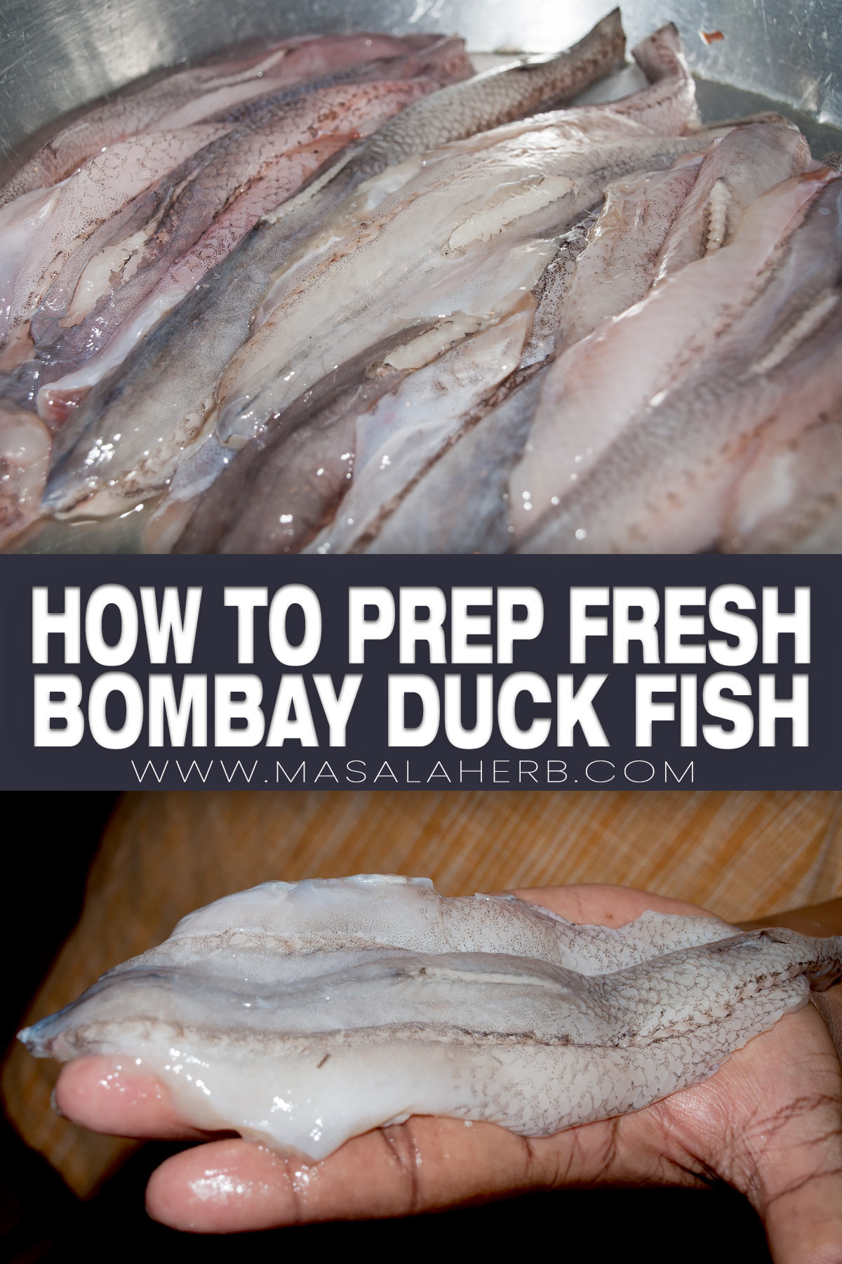 Pan-Fried Spiced Bombay Duck Fish (Bombil) pin image