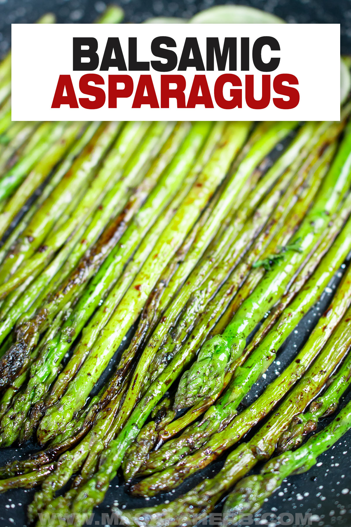Pan Sautéed Asparagus with Balsamic Vinegar cover image
