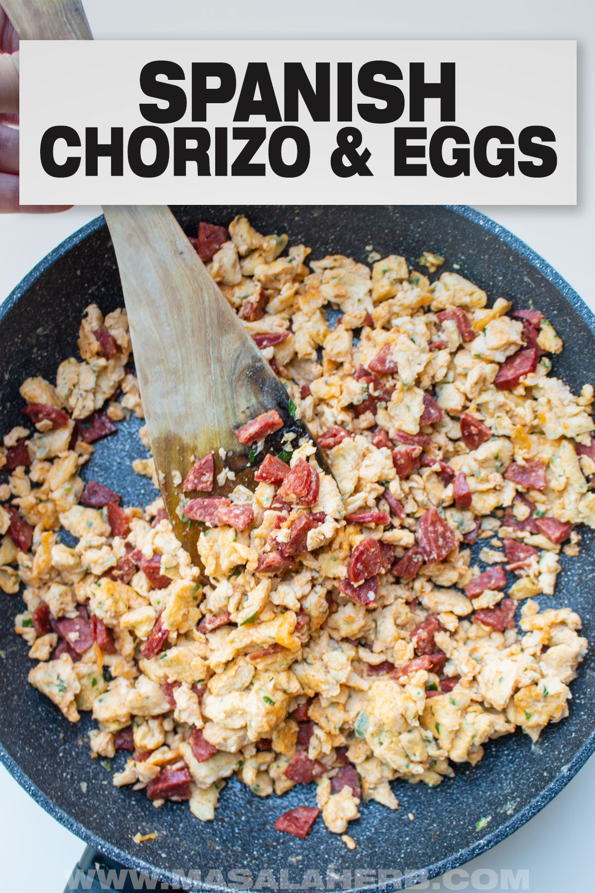 Spanish Pork Chorizo and Eggs Recipe cover image