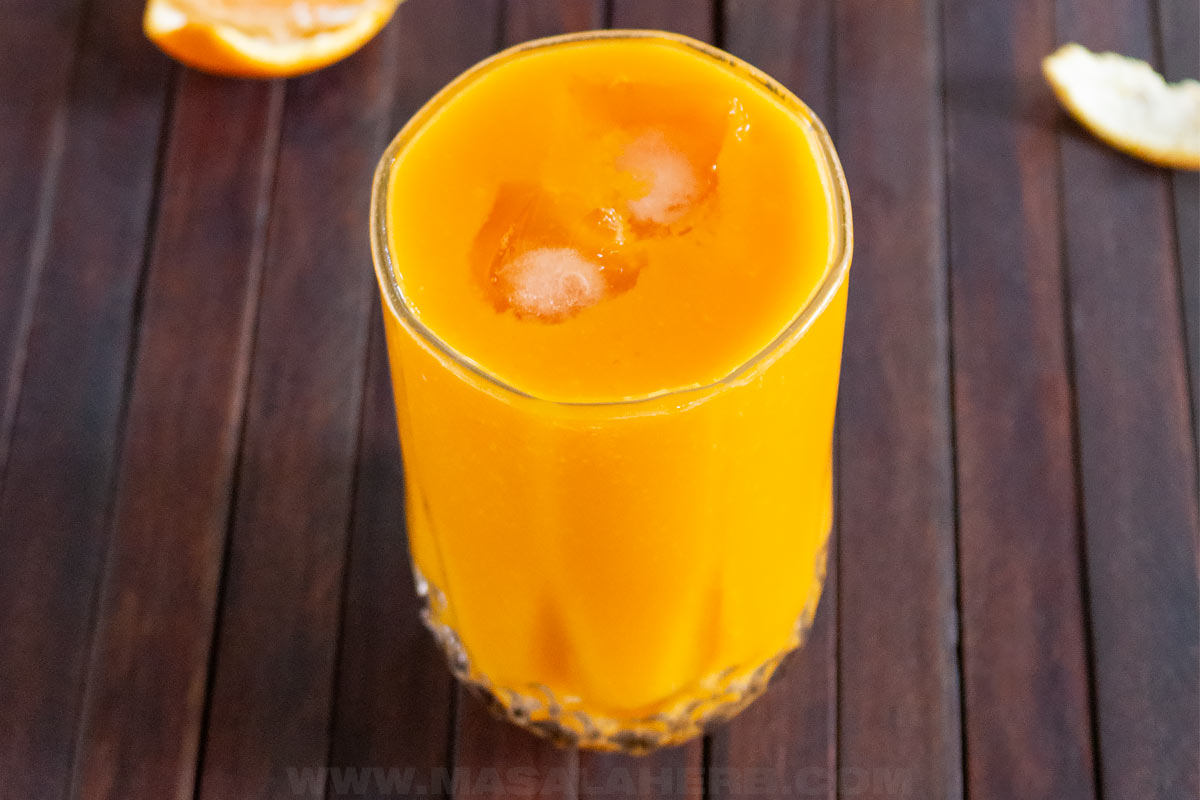 mango orange juice