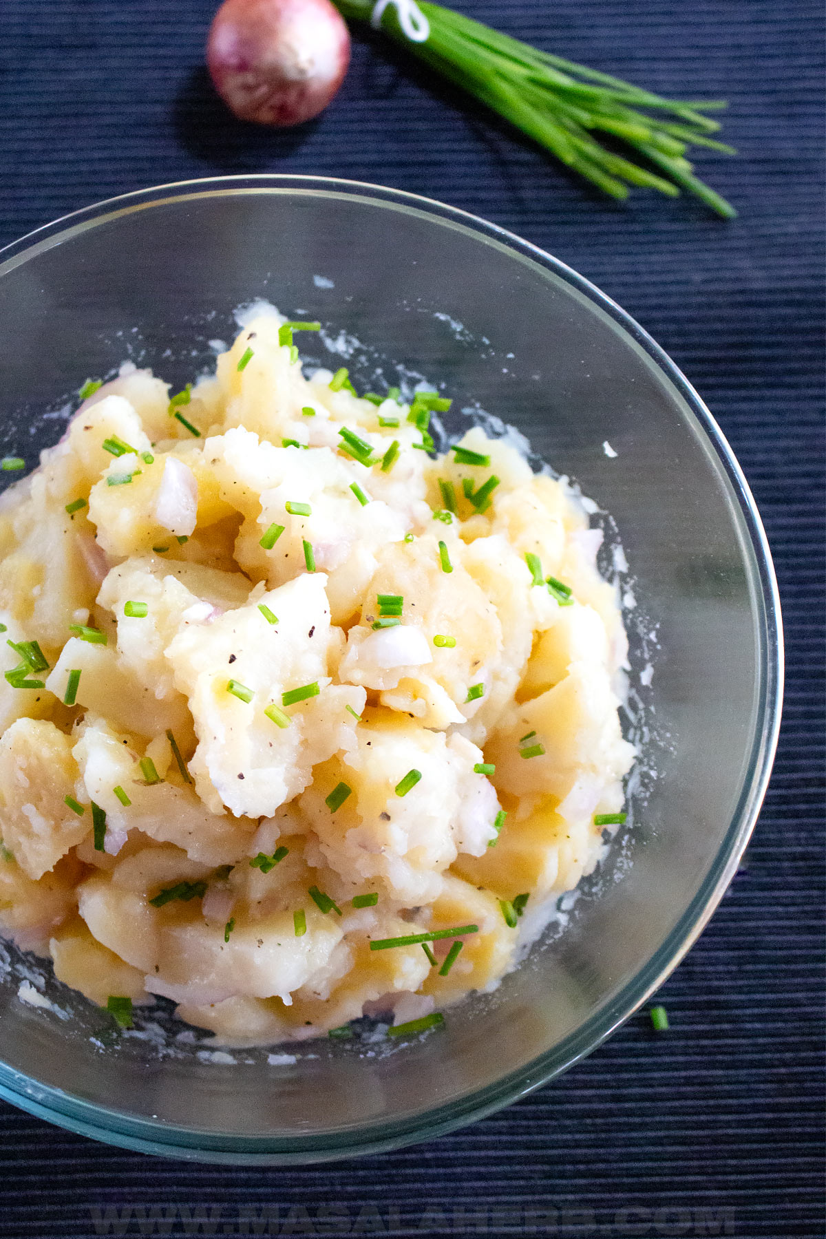 Southern German Potato Salad with fresh Chives