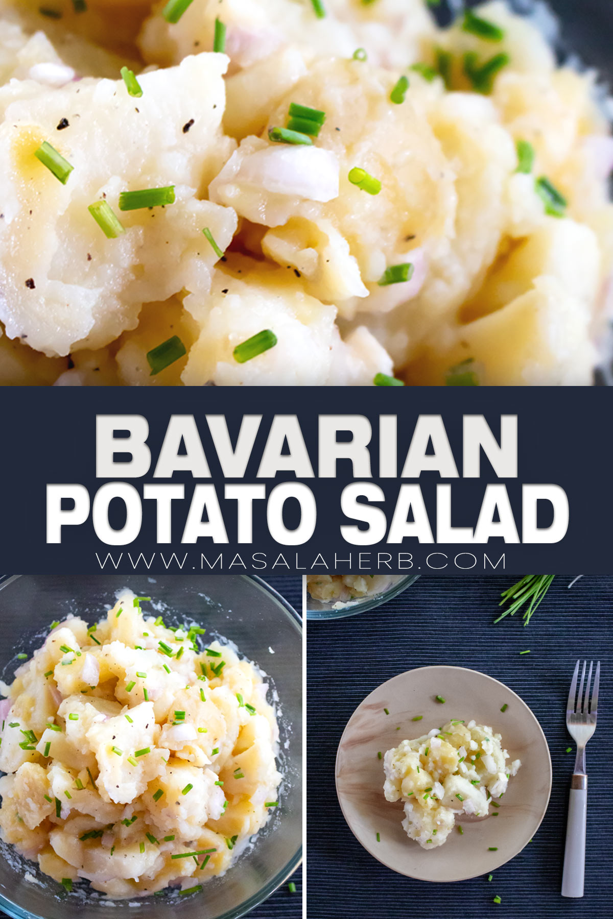 Bavarian Potato Salad Recipe pin picture