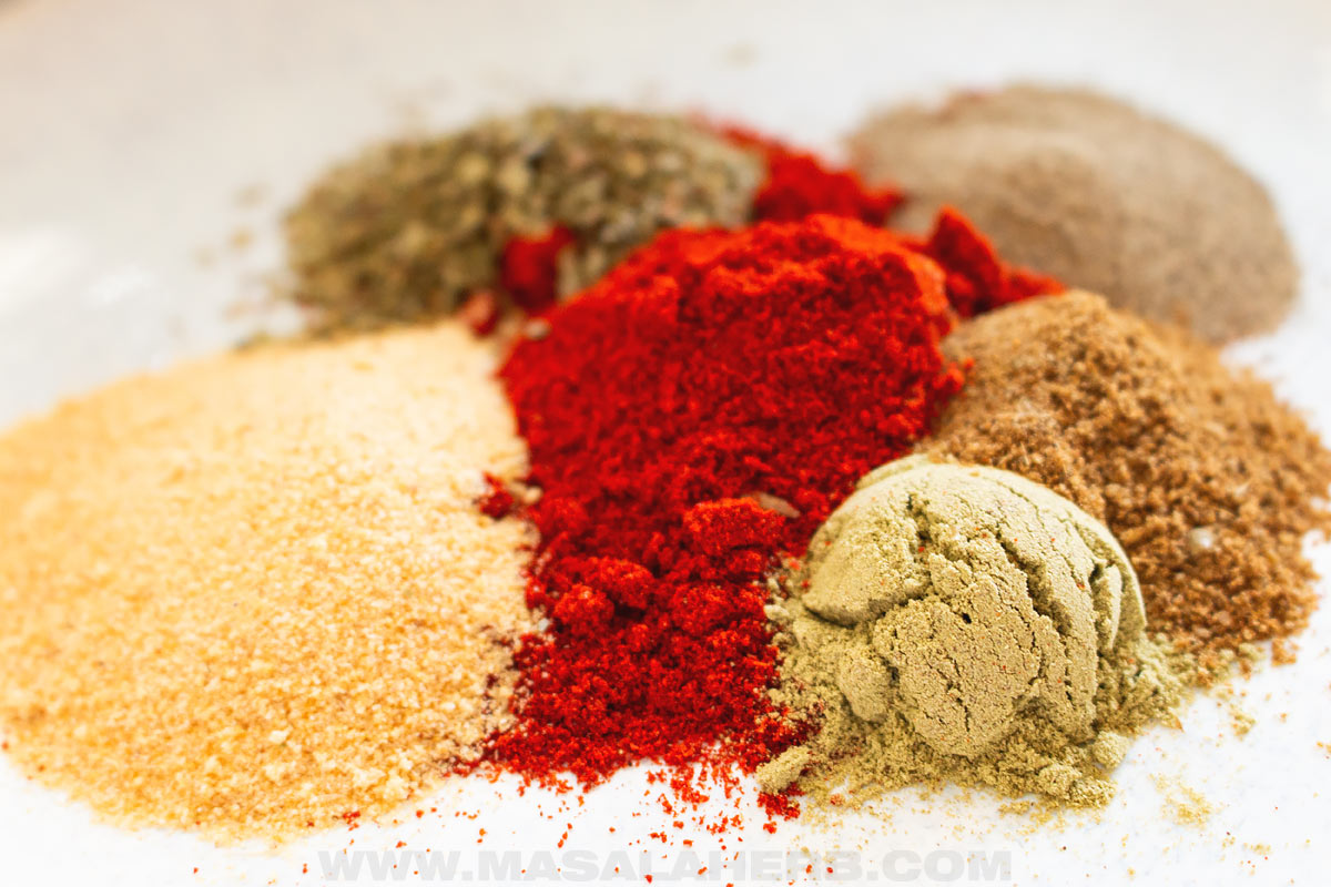 Measure spices and herbs