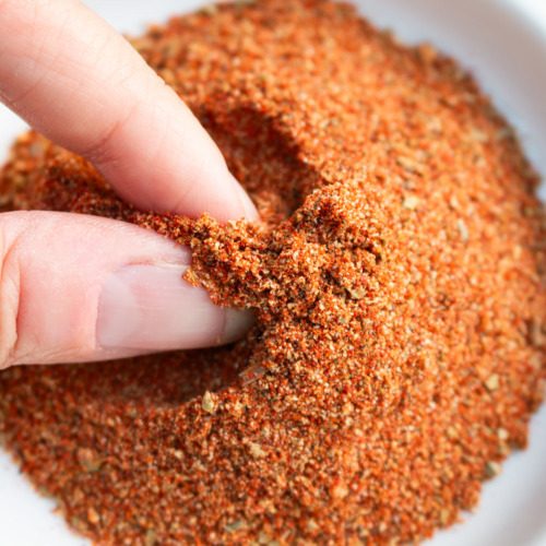 close up of chicken spice blend