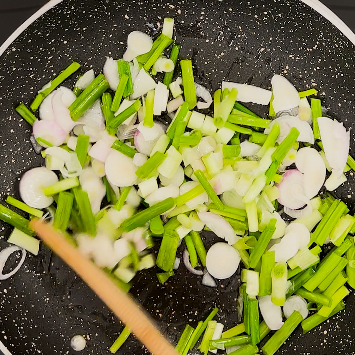 cook green onions