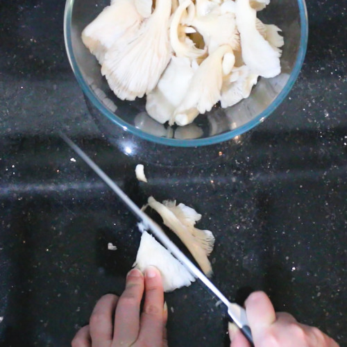 White Wine Sautéed Oyster Mushrooms Recipe