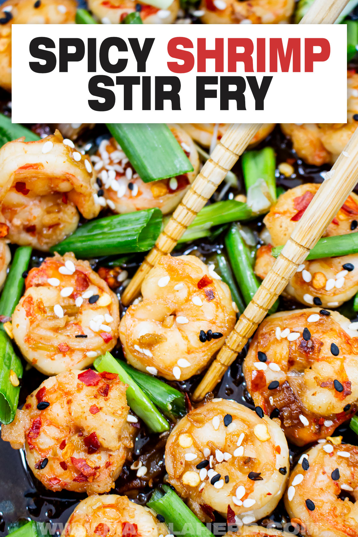 Spicy Shrimp Stir Fry Recipe cover image